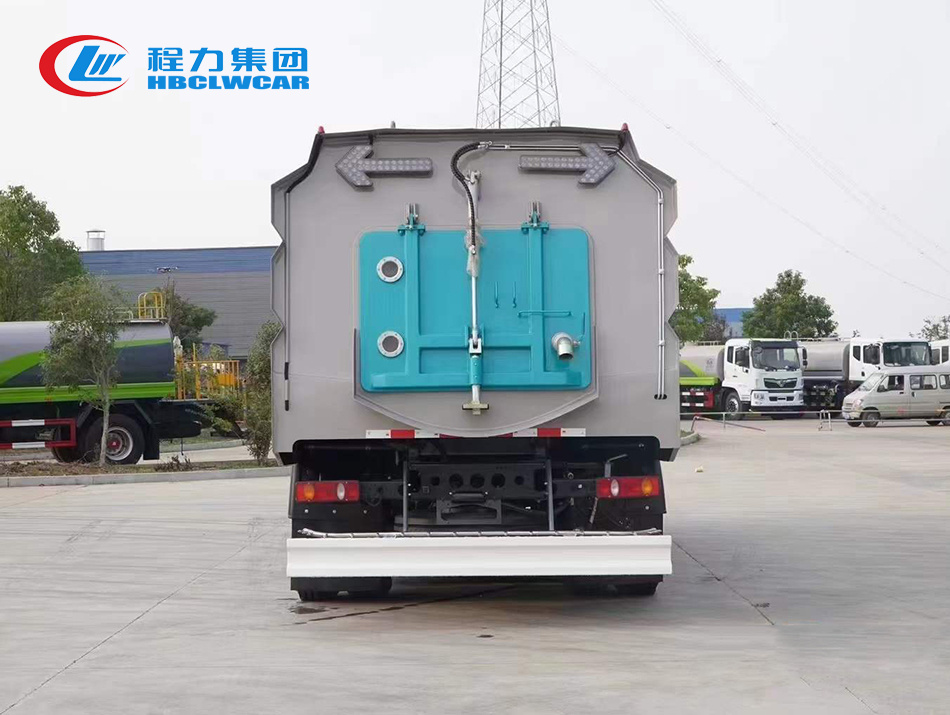 东风天锦纯电动洗扫车