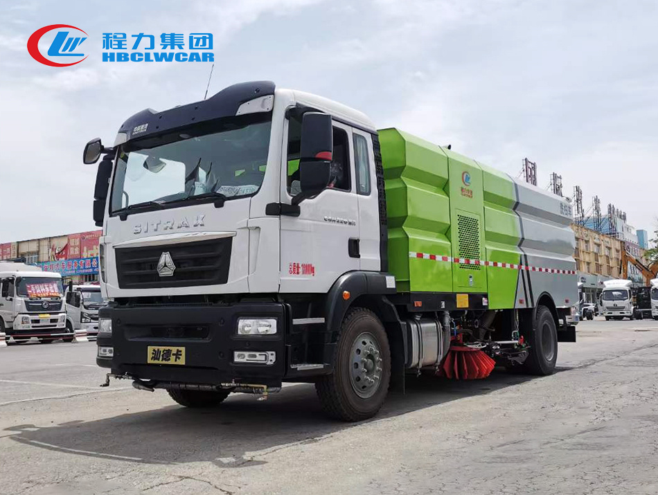 重汽汕德卡洗扫车