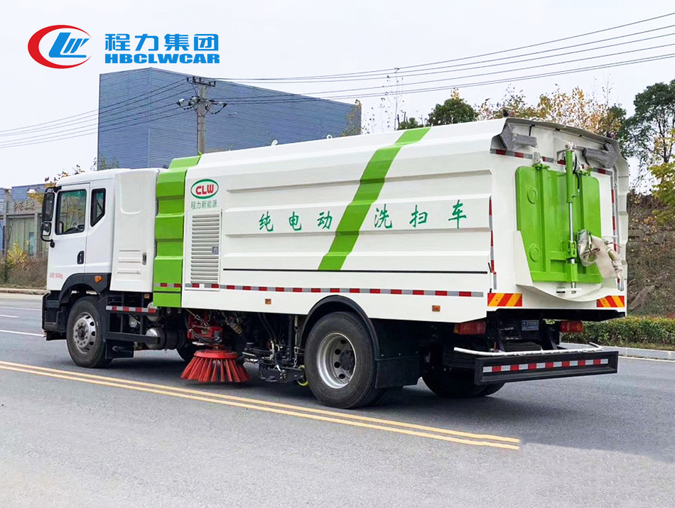 东风纯电动洗扫车8方水/8方尘