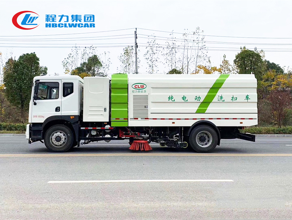 东风纯电动洗扫车8方水/8方尘