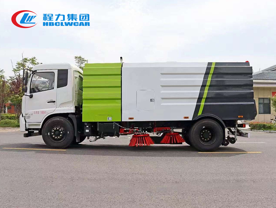 东风天锦12方扫路车