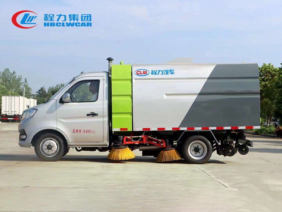 长安2方蓝牌扫路车