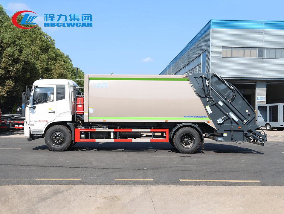 东风天锦14方压缩垃圾车