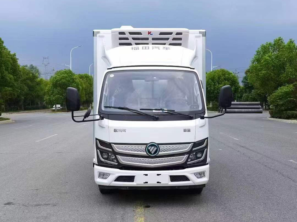 福田欧马可智蓝X卡纯电动冷藏车