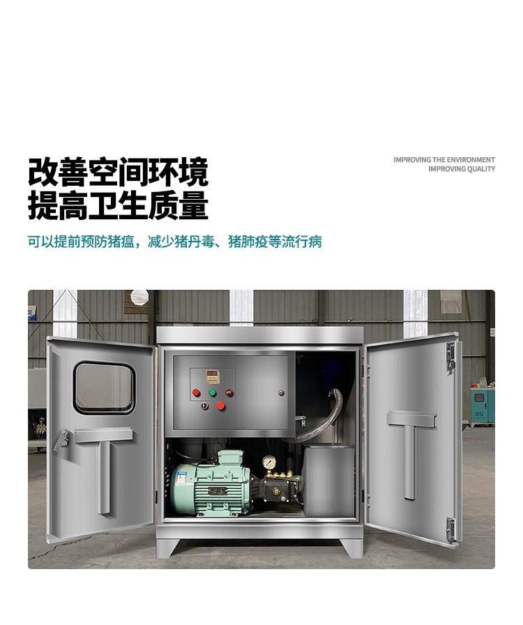 负压抽风、喷淋降尘设备