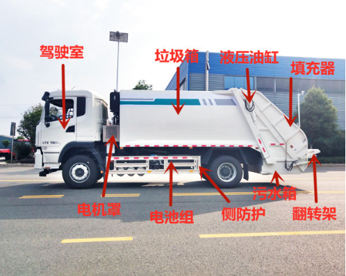 CL5091ZYSBEV纯电动压缩式垃圾车