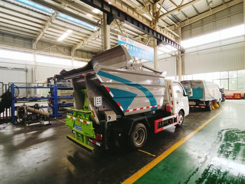 CL5041ZZZBEV型比亚迪T4纯电动自装卸垃圾车